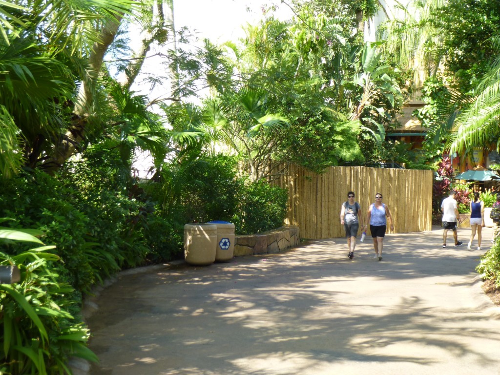 Entering the area, near Jurassic Park