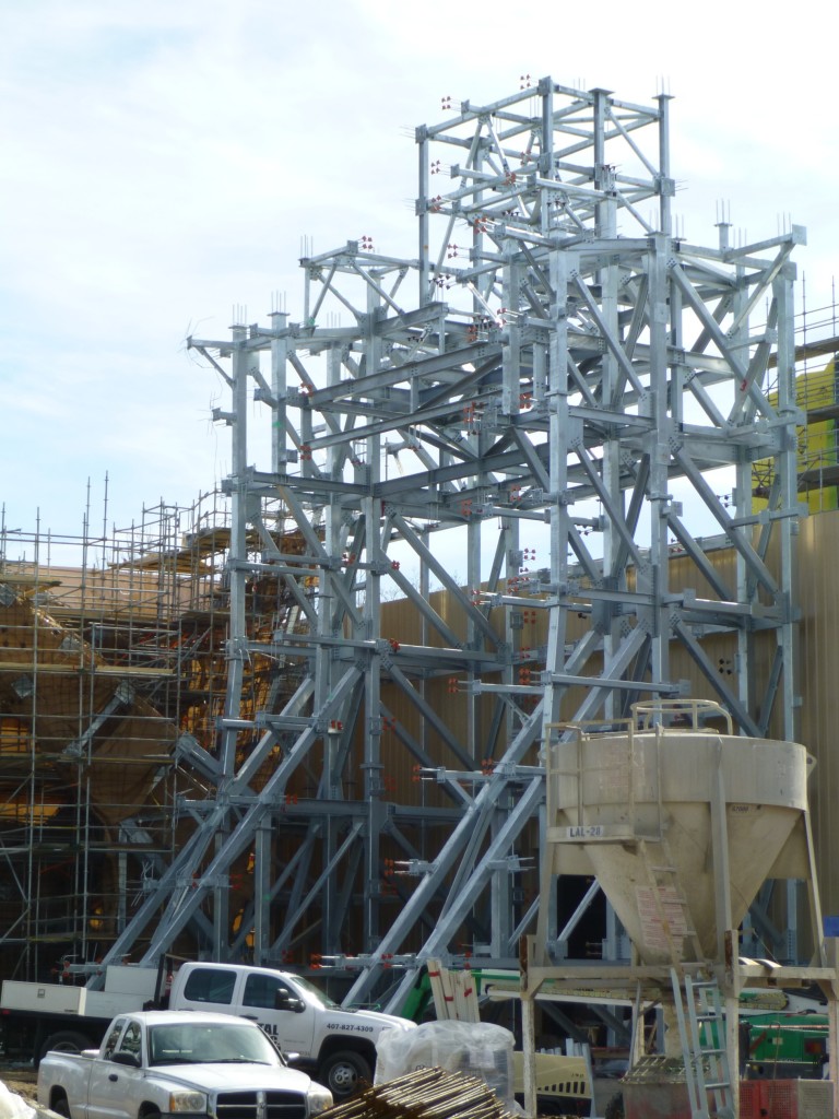 A view of the temple gate so far