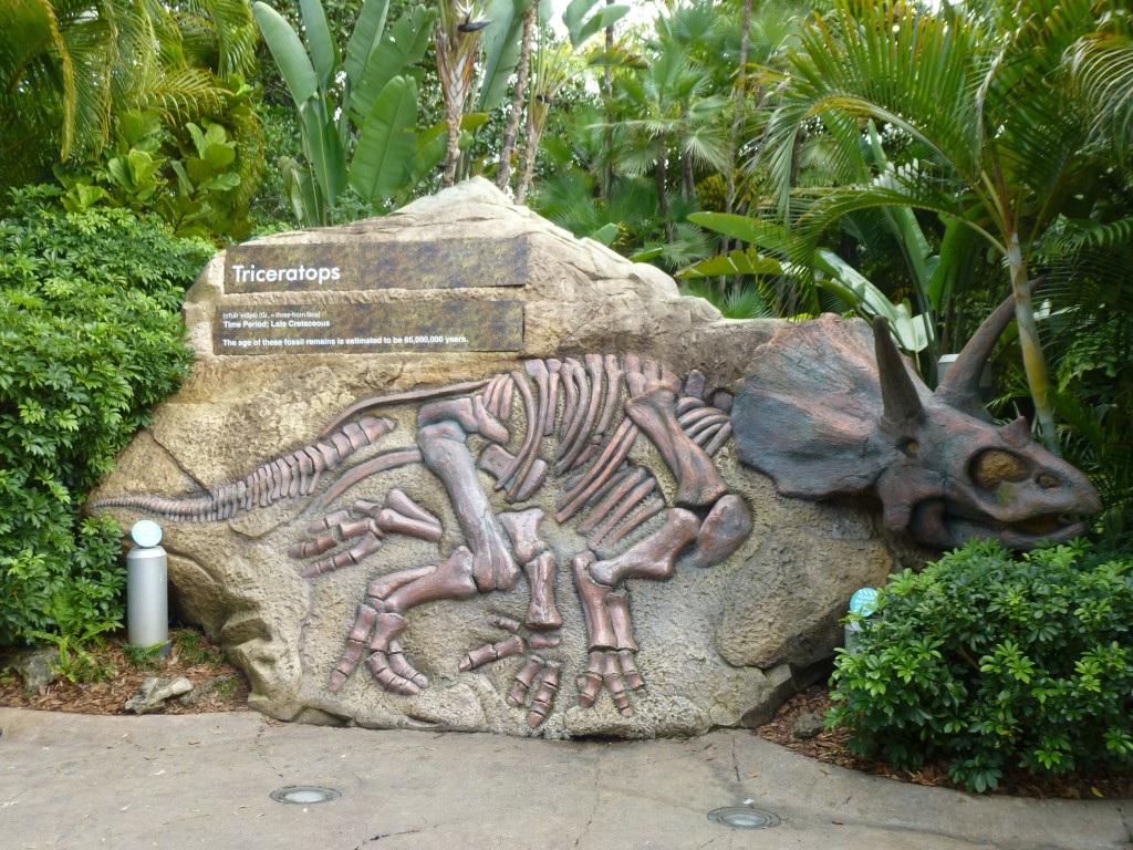 Still nothing happening at the old Triceratops Encounter