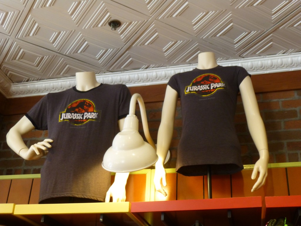 And of course, classic Jurassic Park shirts are always available here