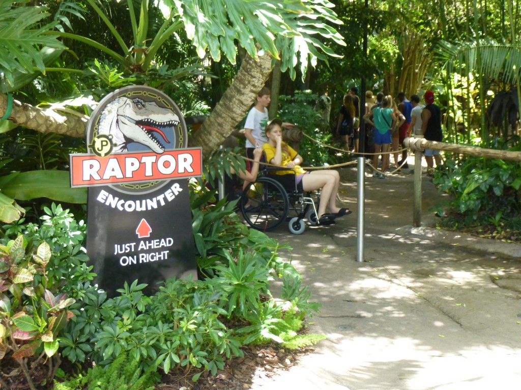 Raptor Encounter got some new signs pointing people in the right direction