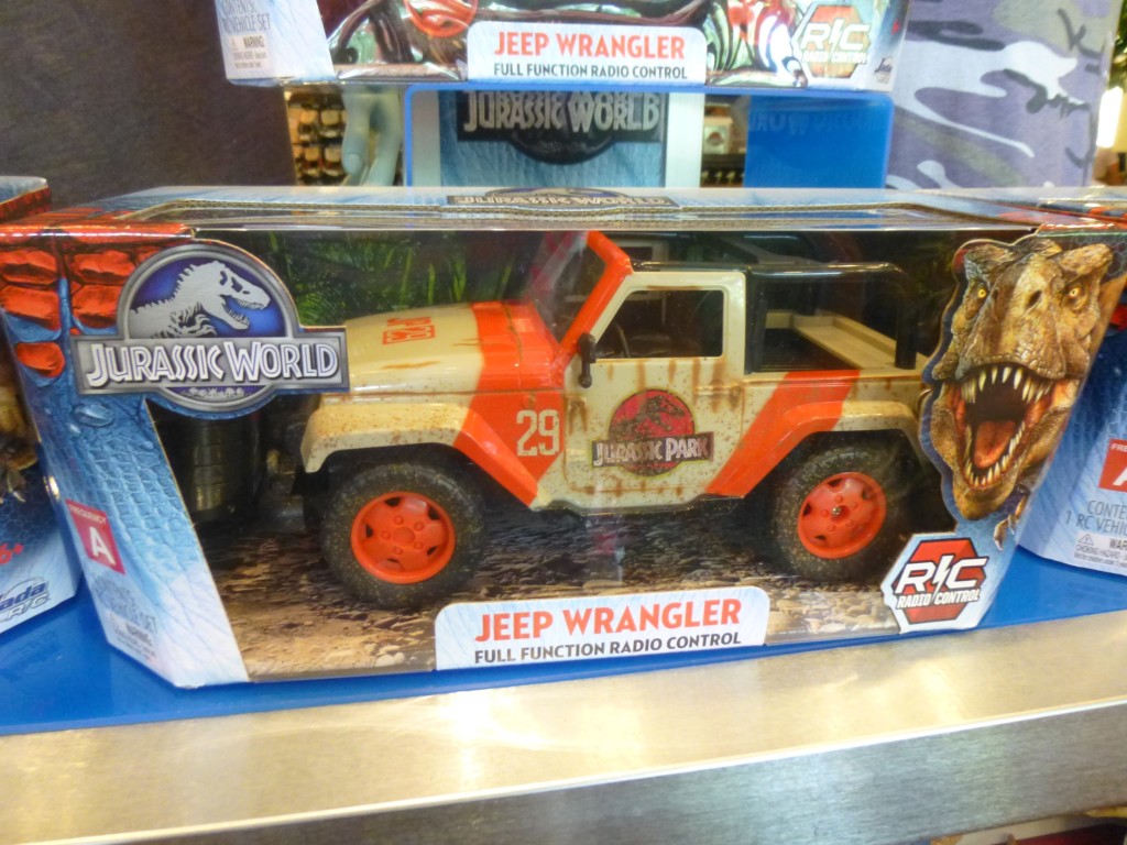This radio controlled Jeep Wrangler is new since my last visit, and is really hard to find in stores!