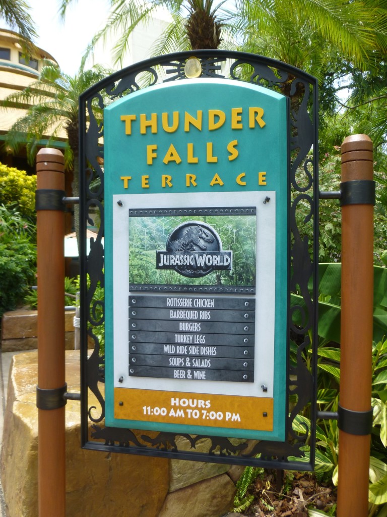 Maybe it's because of the summer crowds, but it's nice to see Thunder Falls open for lunch again