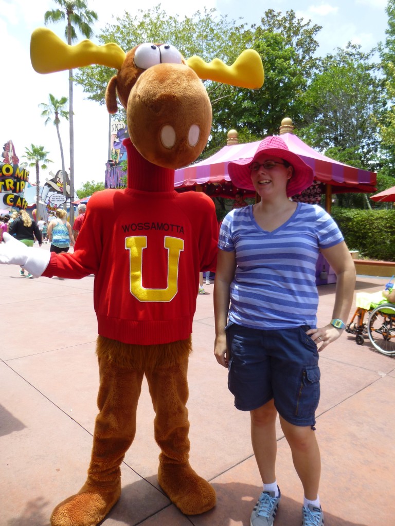 On my way out I ran into my good friend Bullwinkle. When asked where Rocky was, he pointed to the sky.