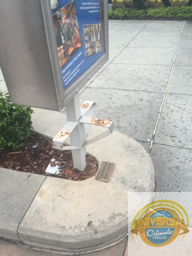 Basketballs with players' handprints have been removed, photo by Unofficial Universal Orland Poscast