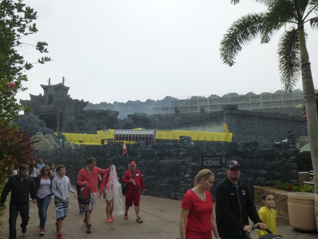 View from the area as seen from Jurassic Park