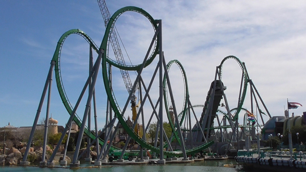 View of the (nearly) full circuit from Toon Lagoon across the water