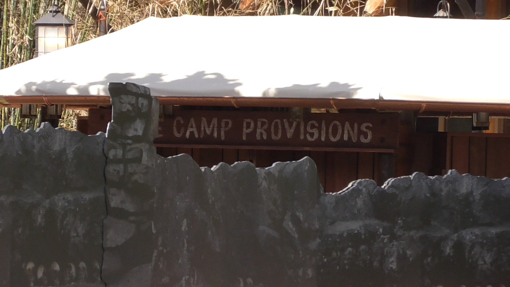 Base Camp Provisions outdoor gift shop stand