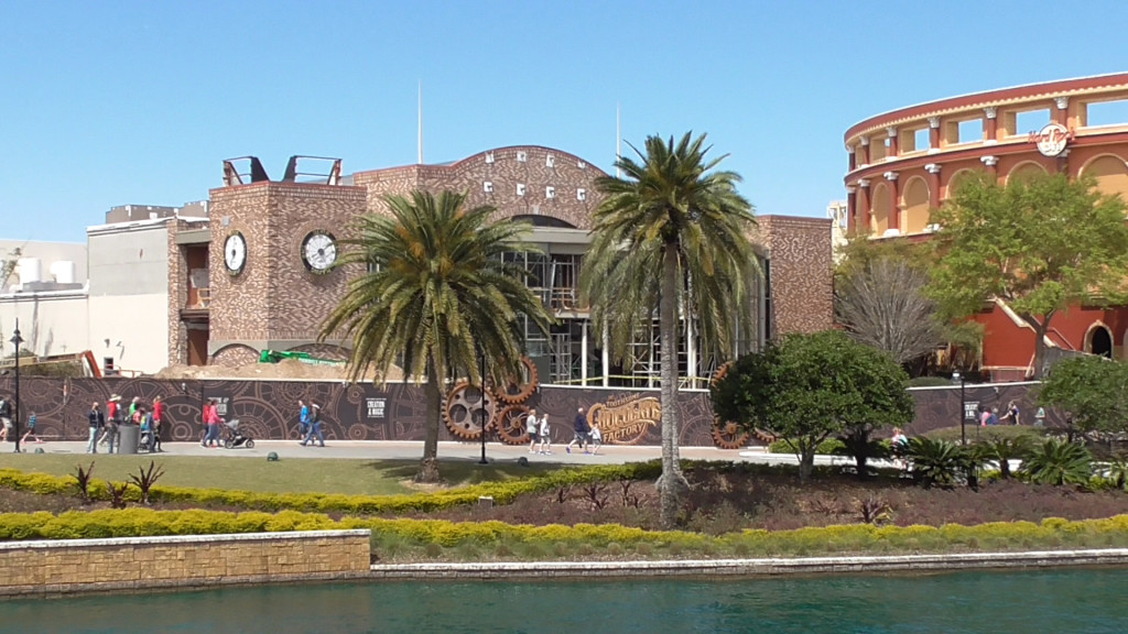 View from across the lagoon