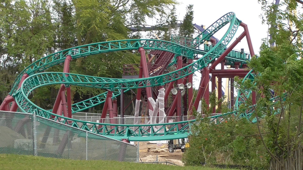 Closer view of ride track from Africa