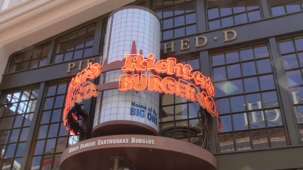 Rumor has it Richter's Burger Co. will close to be rethemed eventually, to something more fitting than famous "Earthquake" burgers
