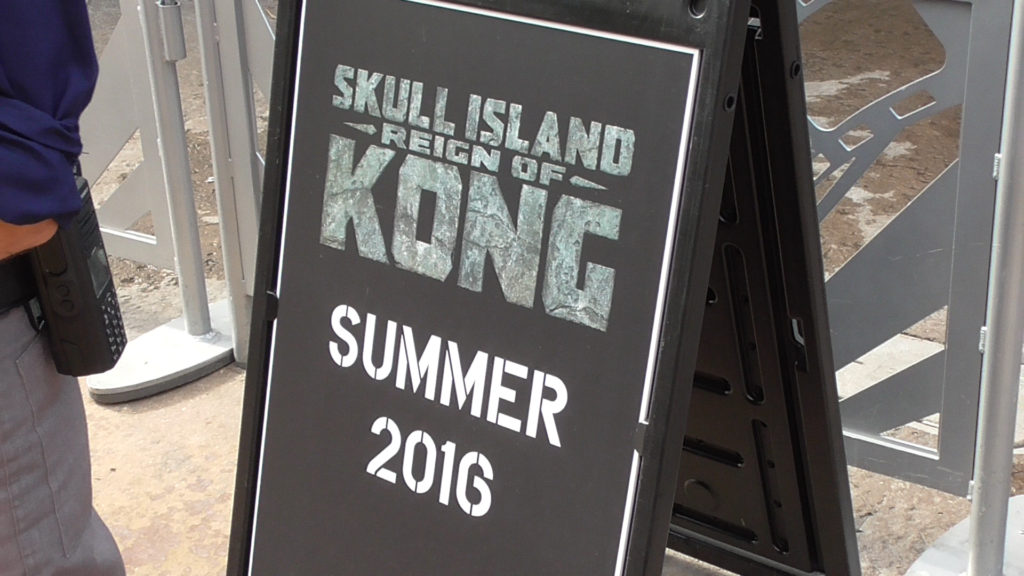 As the sign says, the only answer you get when asking team members when Kong will be opening is "Summer 2016"