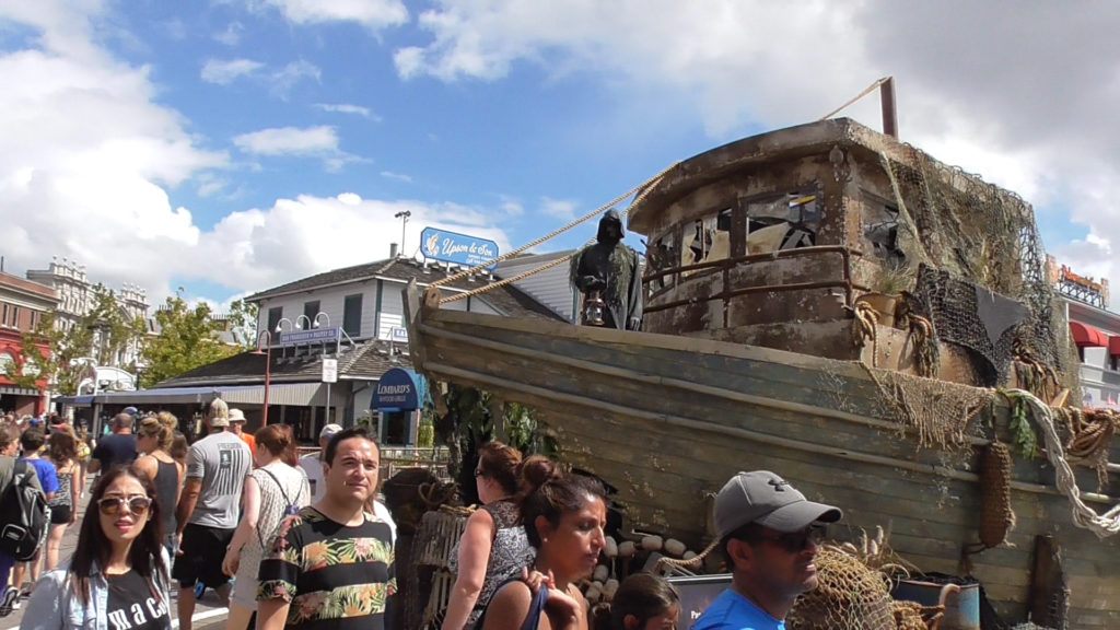 Haunted sunken ship