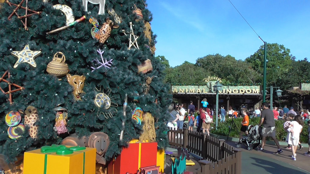 Welcome to Animal Kingdom at the Holiday season