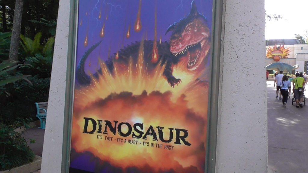 DINOSAUR ride back open after being closed for refurbishment