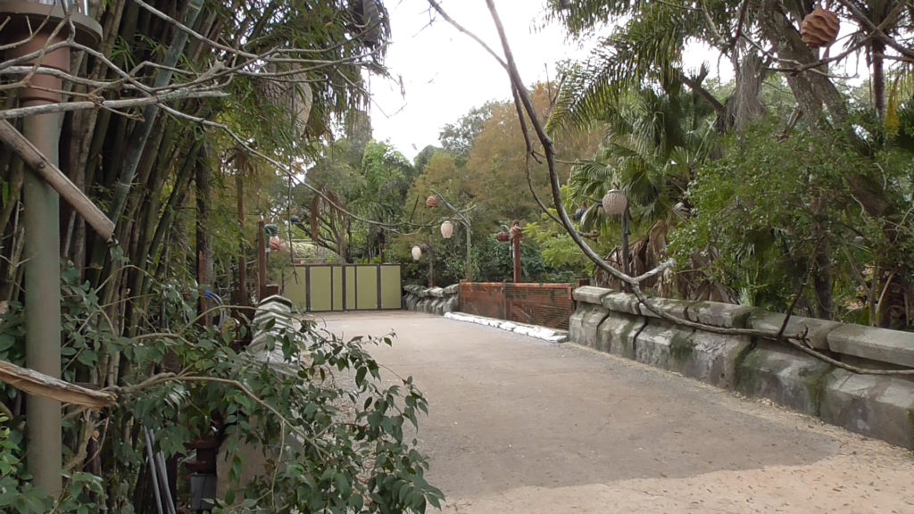 The bridge leading to Pandora