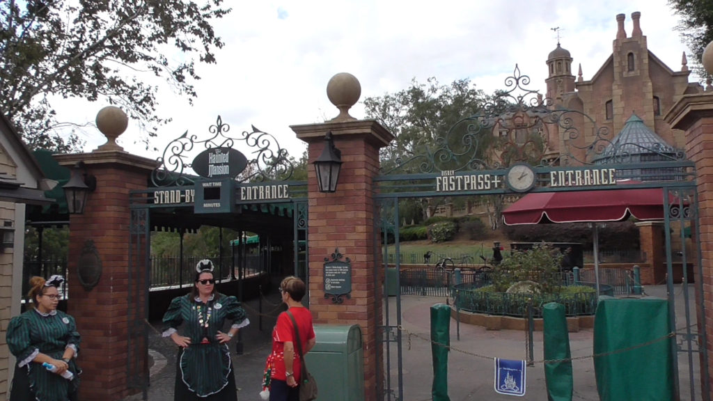 The Haunted Mansion was closed for just 4 days. No signs up, so cast members had to answer the same question all day