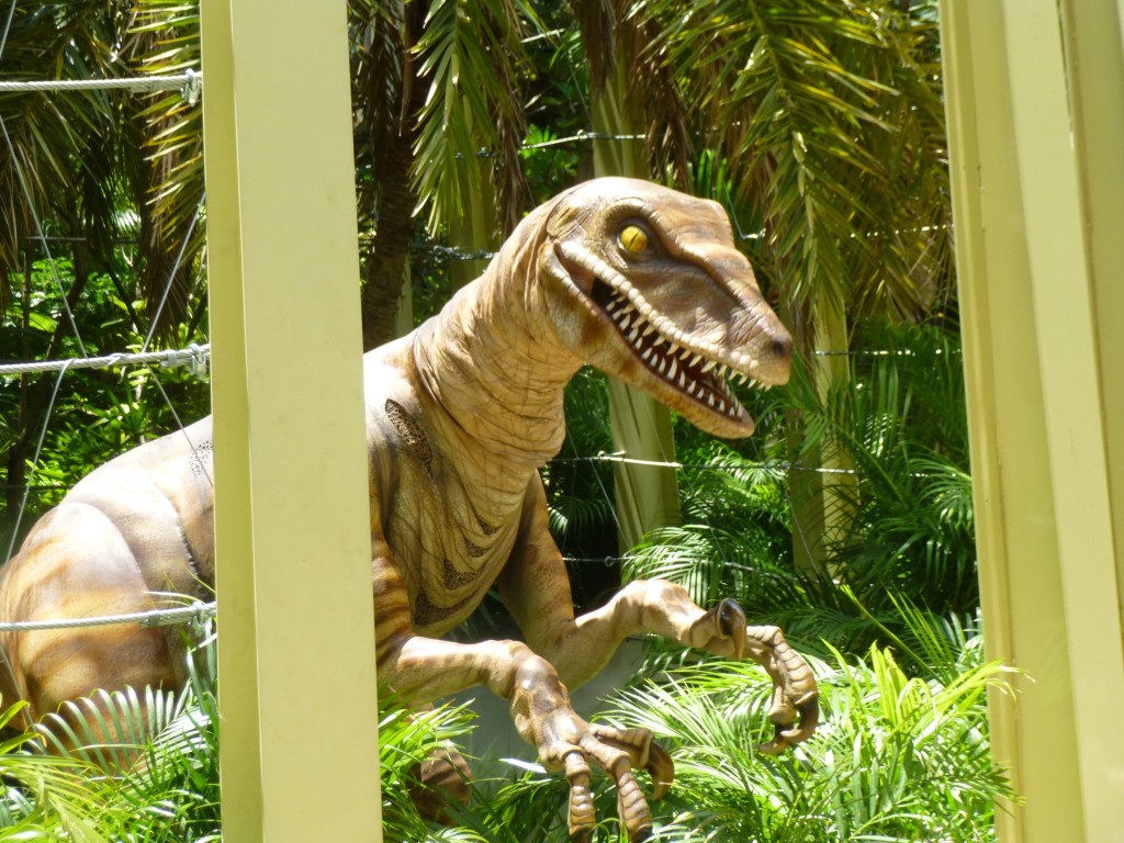 High resolution shot of Lucy the Velociraptor