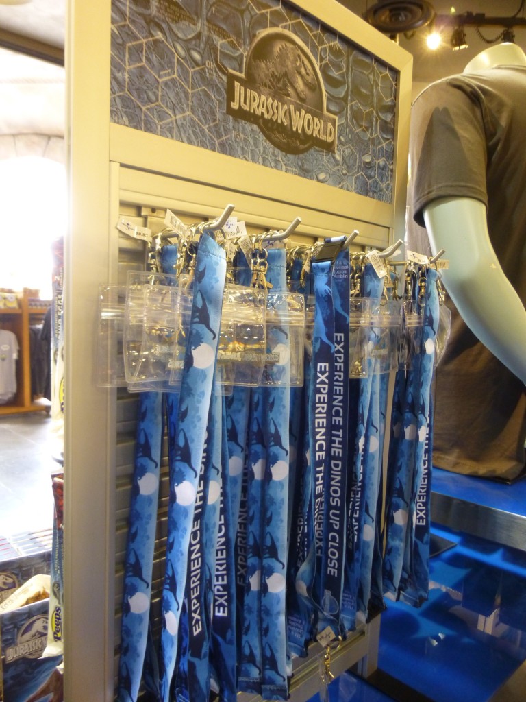 'Experience the Dinos Up Close' - Another park exclusive, Lanyards!