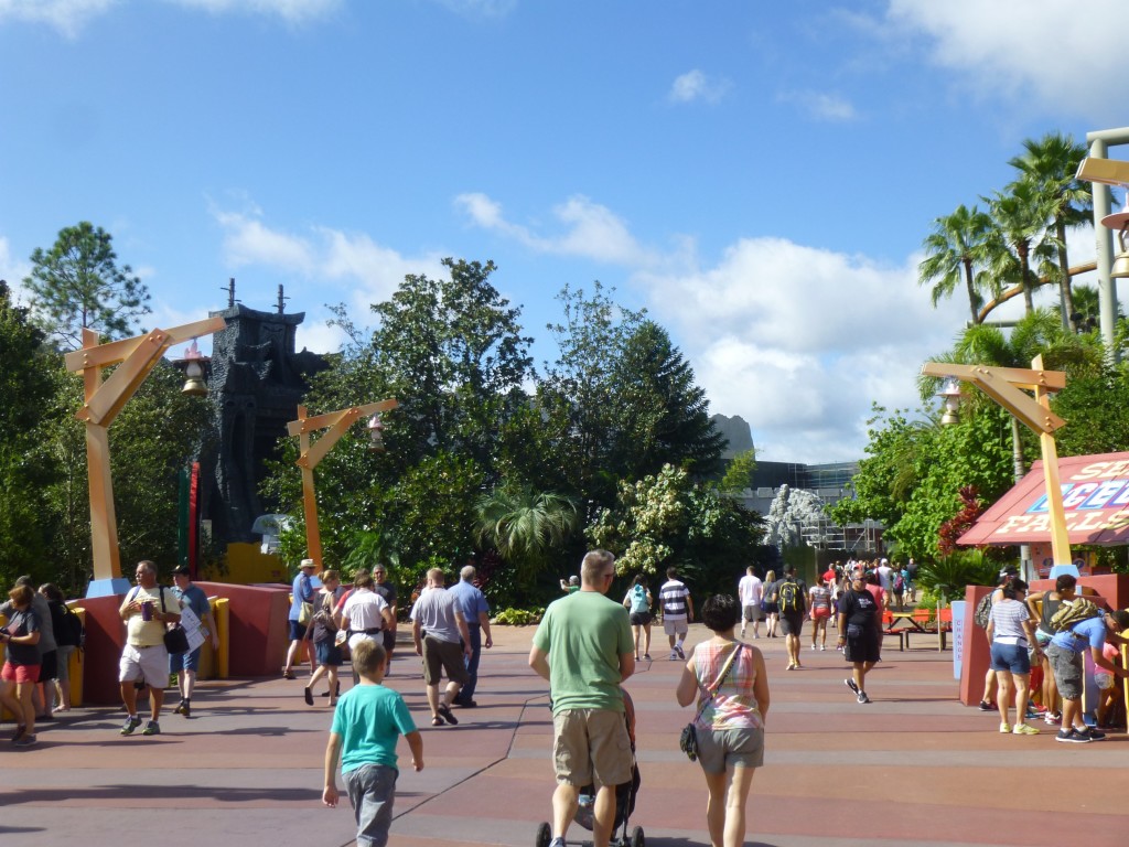 The view from Toon Lagoon bridge on my way out