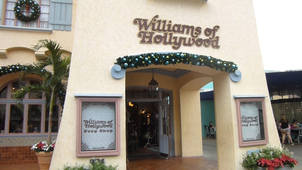 This shop sells items previously featured on rides or in shops throughout the park