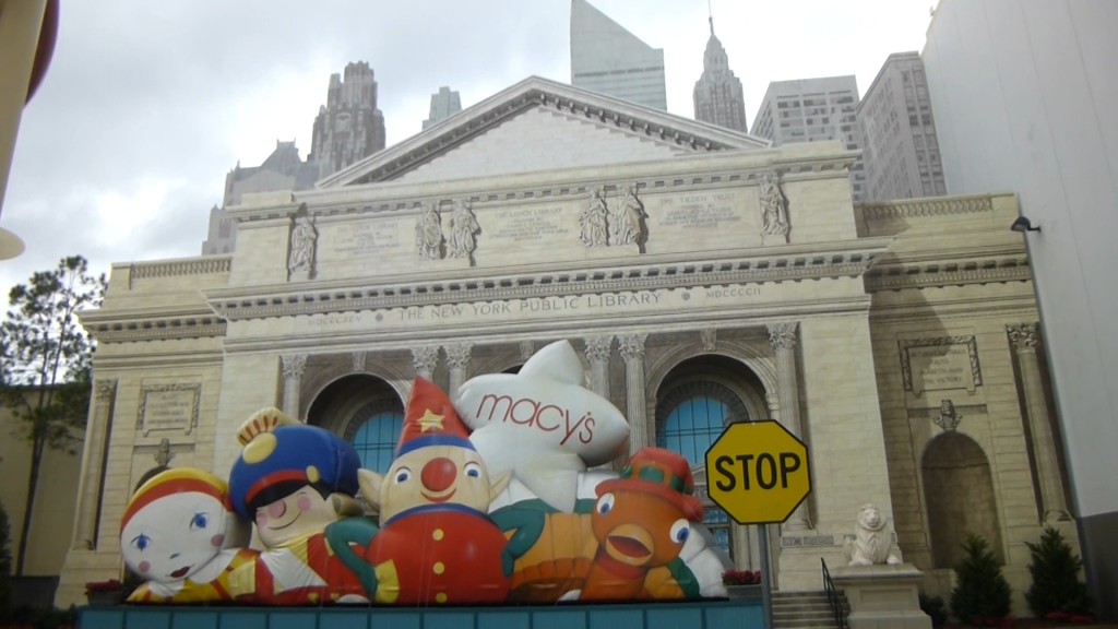 The New York Library facade was recently refreshed