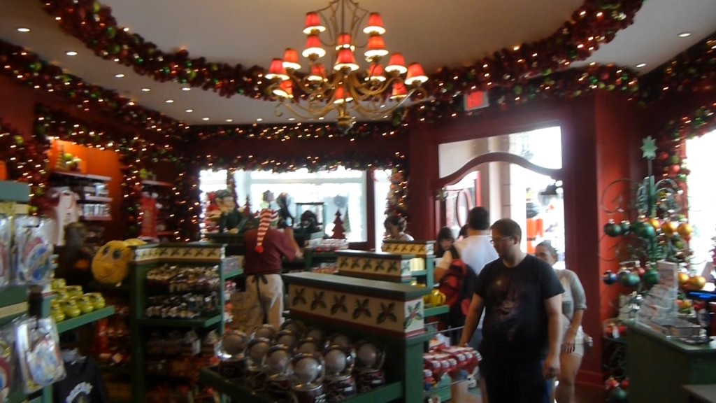 Inside the Holiday Shop