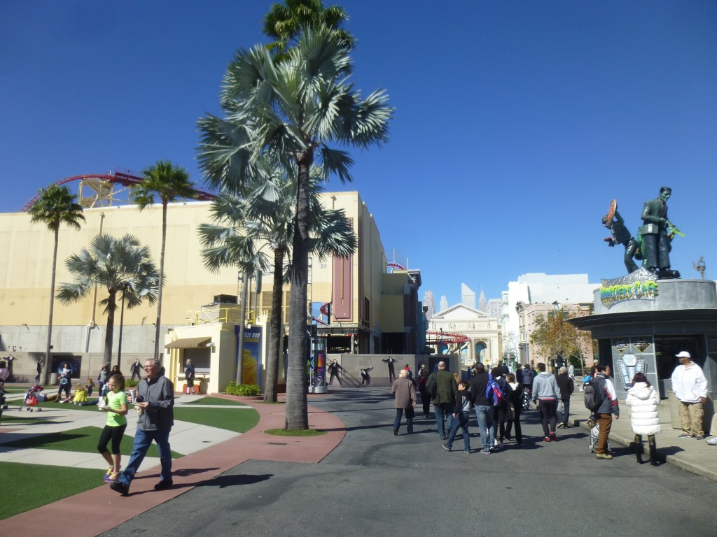 Approaching the old Twister soundstage