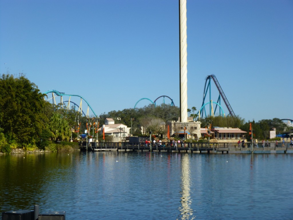 You can see Mako's track mingling with Kraken on the other side of the lagoon