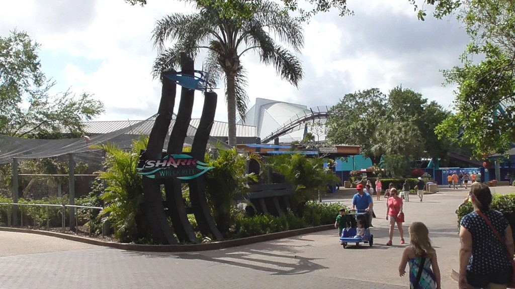 Underwater shipwreck theming taking shape around the area