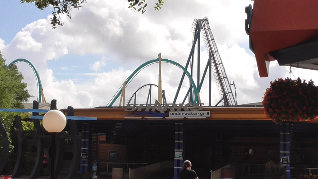 Mako seen here behind green Kraken track