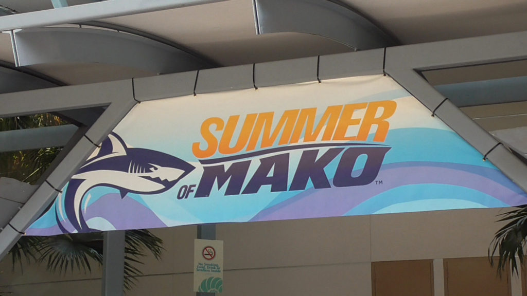 Mako Rising presentation in the theater has ended