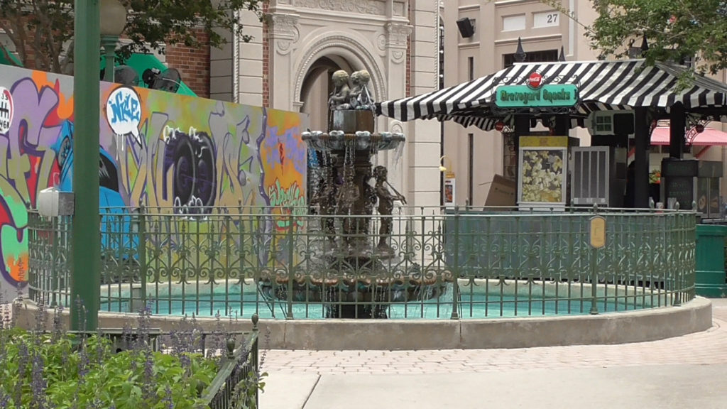 Fountain and Graveyard Snacks remains untouched