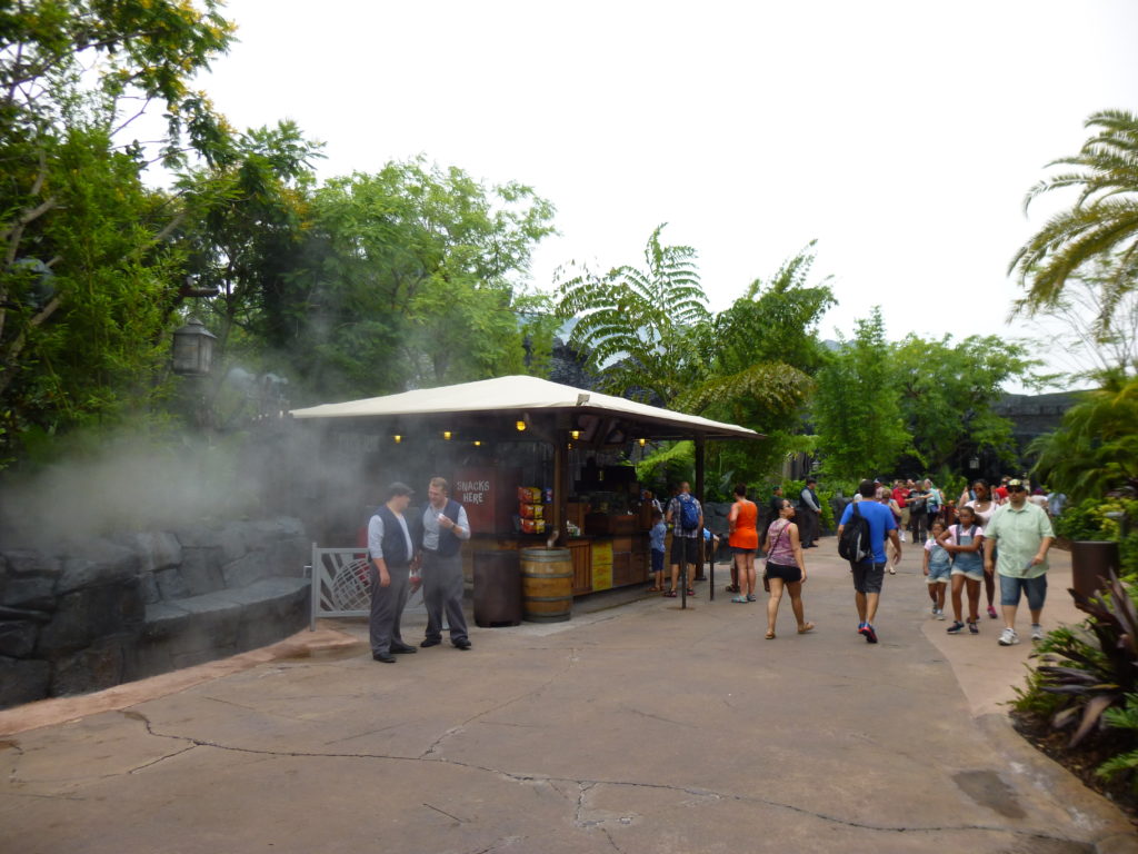 Approaching the area from Toon Lagoon