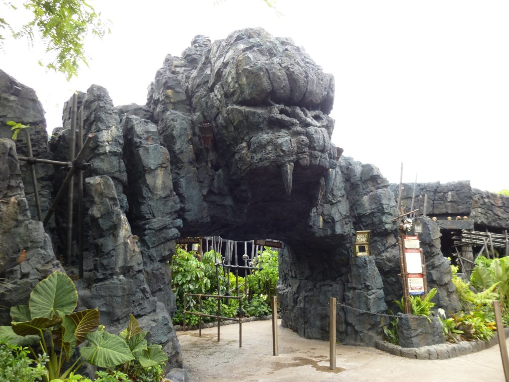 Menacing Kong entry arch