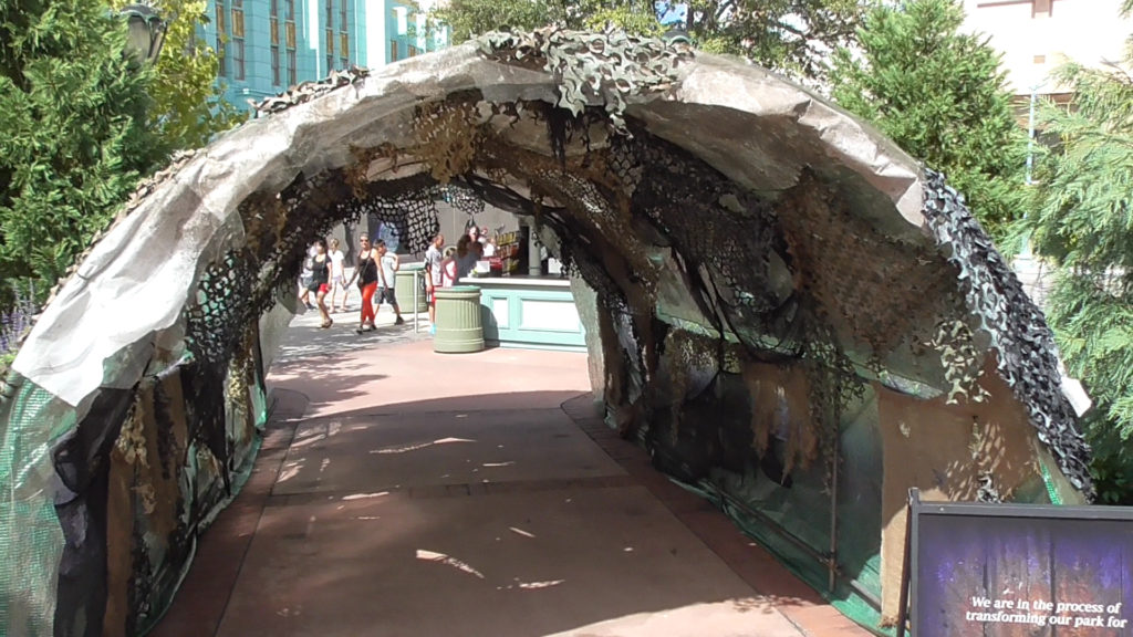 Small tunnels in NY park