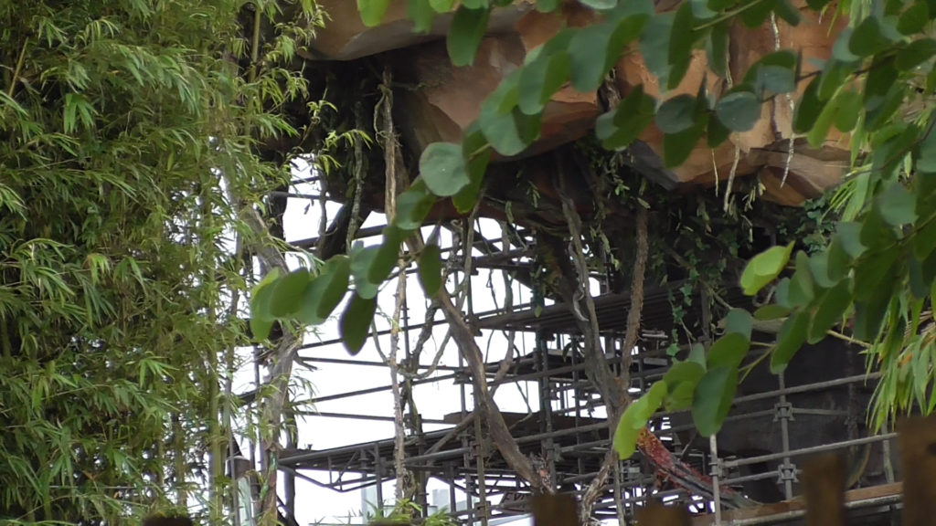 Work going on under the archway still