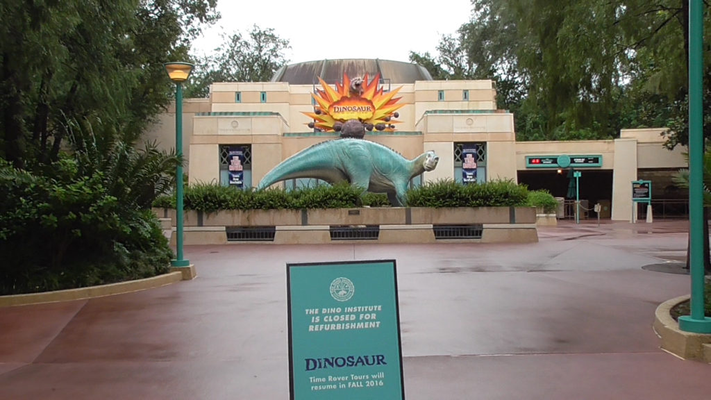 DINOSAUR closed for refurbishment