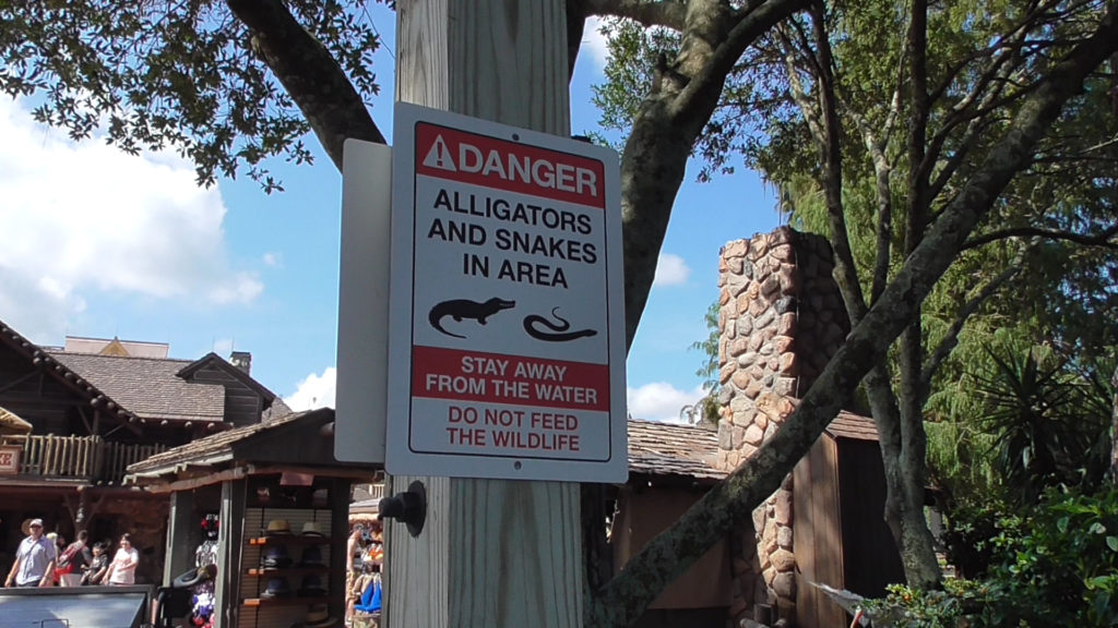 These new warning signs can now be found all over the entire resort