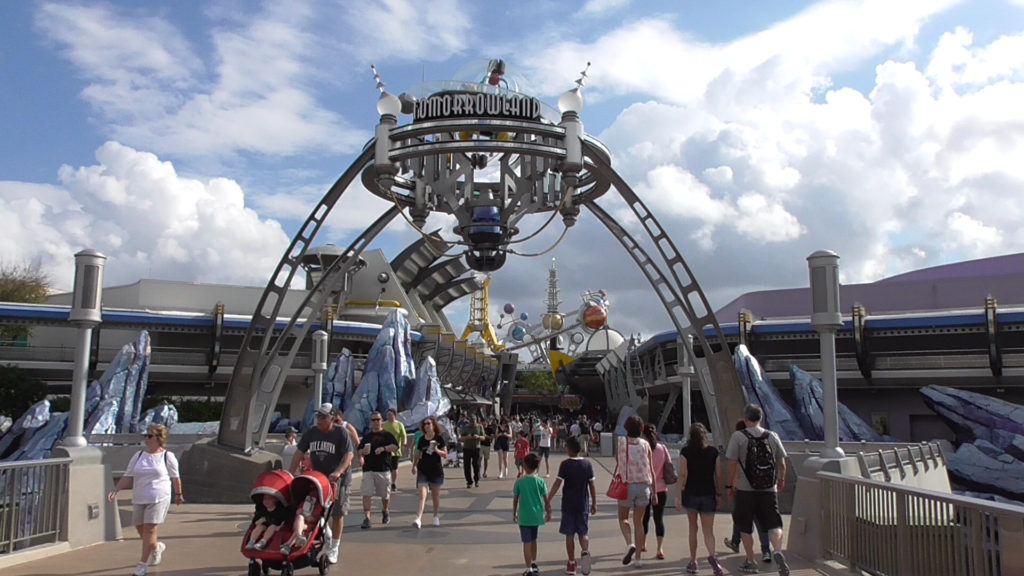 The Tomorrowland rocks are completely finished being painted